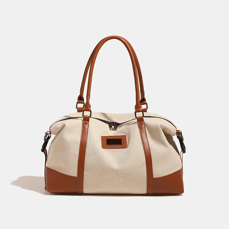 

2024 Short Trip Bag Women Lightweight Travel Handbags Large Capacity Gym Sport Bag Bussiness Commuting Luggage Fitness Bags