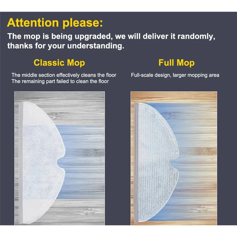 A74G-Main Side Brush Filter Replacement For ILIFE V20/Vyzzle D10/Laresar L10/Lydsto R1D Edge/Roidmi Eve Rook S