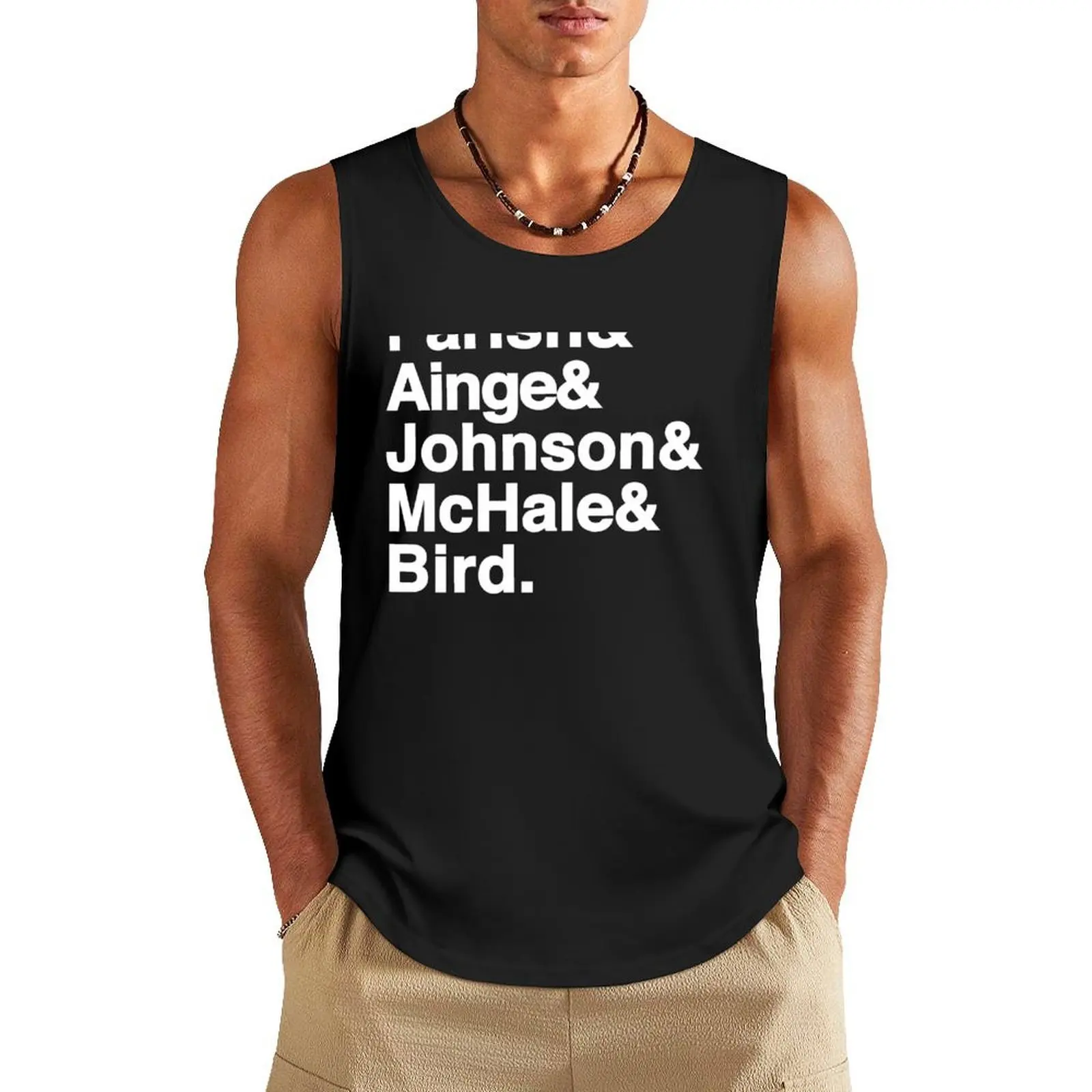 

1986 Boston Basketball Tank Top sports t-shirts for men men gym gym t-shirts man gym training accessories
