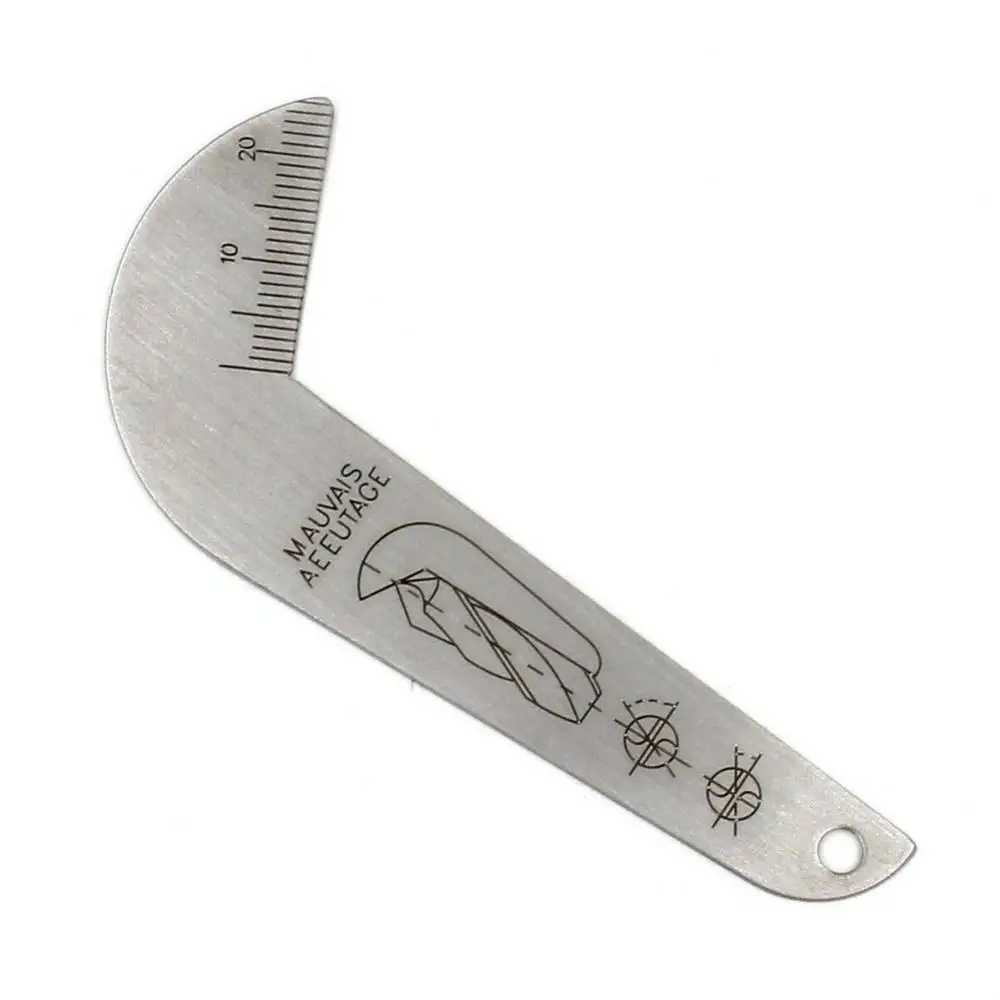 Suitable for Measuring Stainless Steel 118 Degree Twist Drill Bits Angle Gage Measuring Tool Diameter not More 50mm