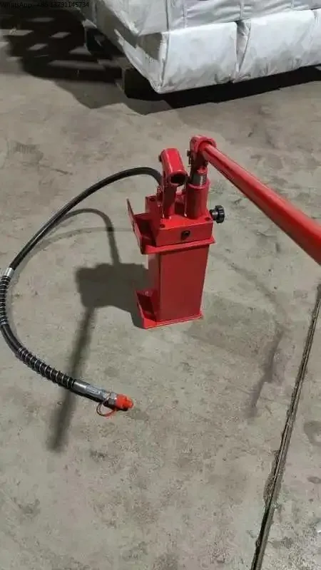 Workshop 50 Ton Power Jack Body Repair Kit Equipment Hydraulic Bench Press With Foot Pump 4