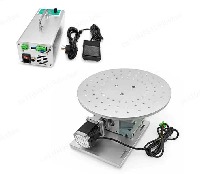 Rotating platform multi station gear reducer shaft electric turntable