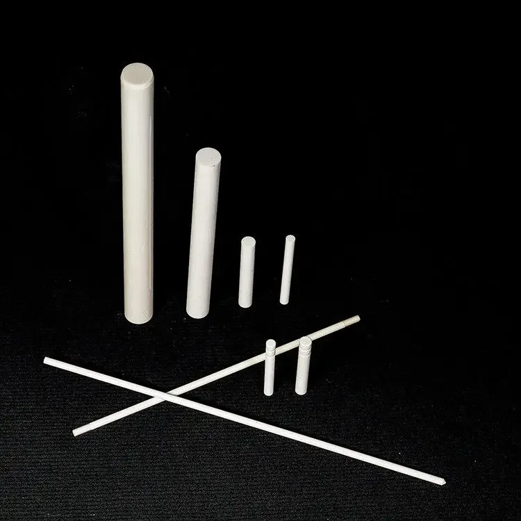 

5pcs 995 Alumina ceramic rods D1mm - D25mm industrial heat resistance polished aluminum oxide hollow insulation rod Al2O3