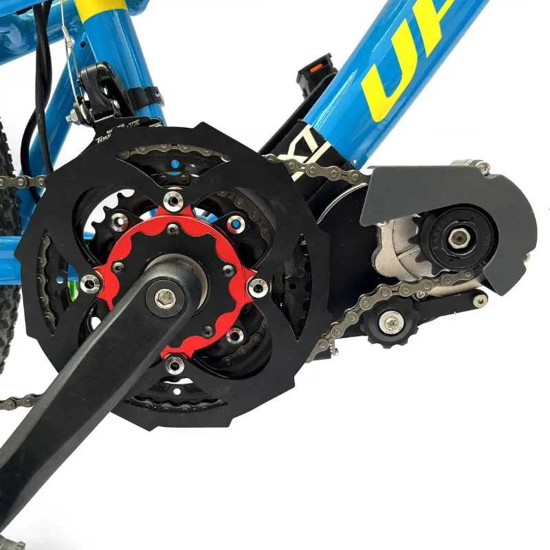 طقم محرك متوسط بدون فرش 48 فولت/60 فولت، قوة 500 وات/800 وات، 68-120 مم BSA لتحويل الدراجة الإلكترونية، عشاق دراجات المدينة على الطرق الجبلية