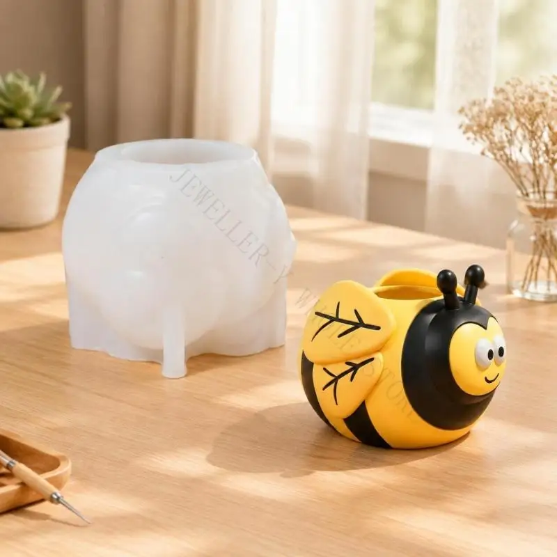 R7UF Insect Planter Casting Form with Smooth Detailed Interior for Resin