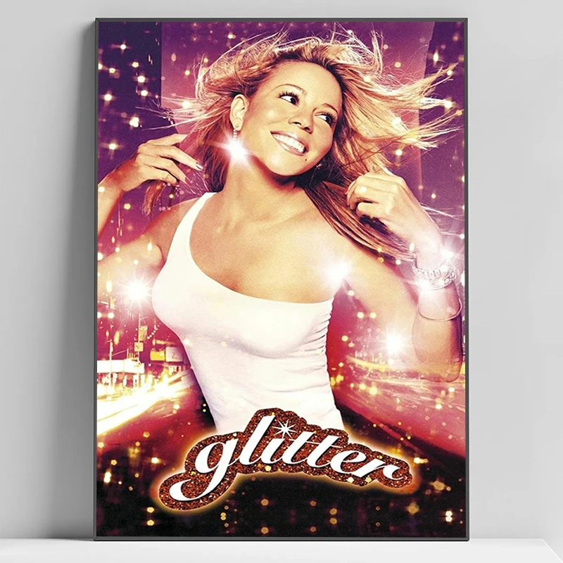 American Singer Mariah Carey Poster Decorative Pictures for Living Room Decor Canvas Home Decorations Wall Art Posters Paintings