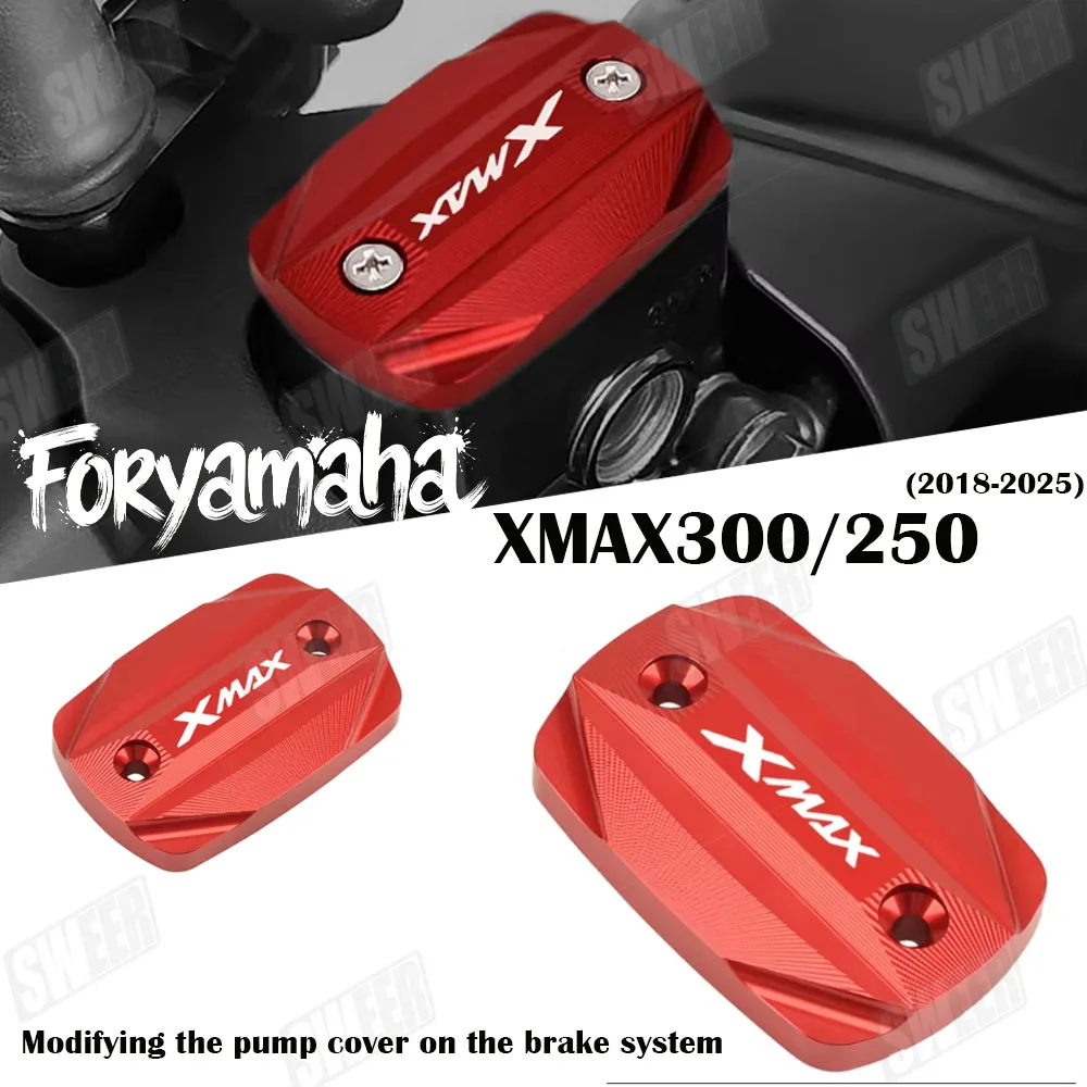 

Подходит для Yamaha XMAX300/250 (18-25 годов выпуска), модифицированная крышка тормозного насоса, крышка масляного бачка из алюминиевого сплава, крышка масляного бака.