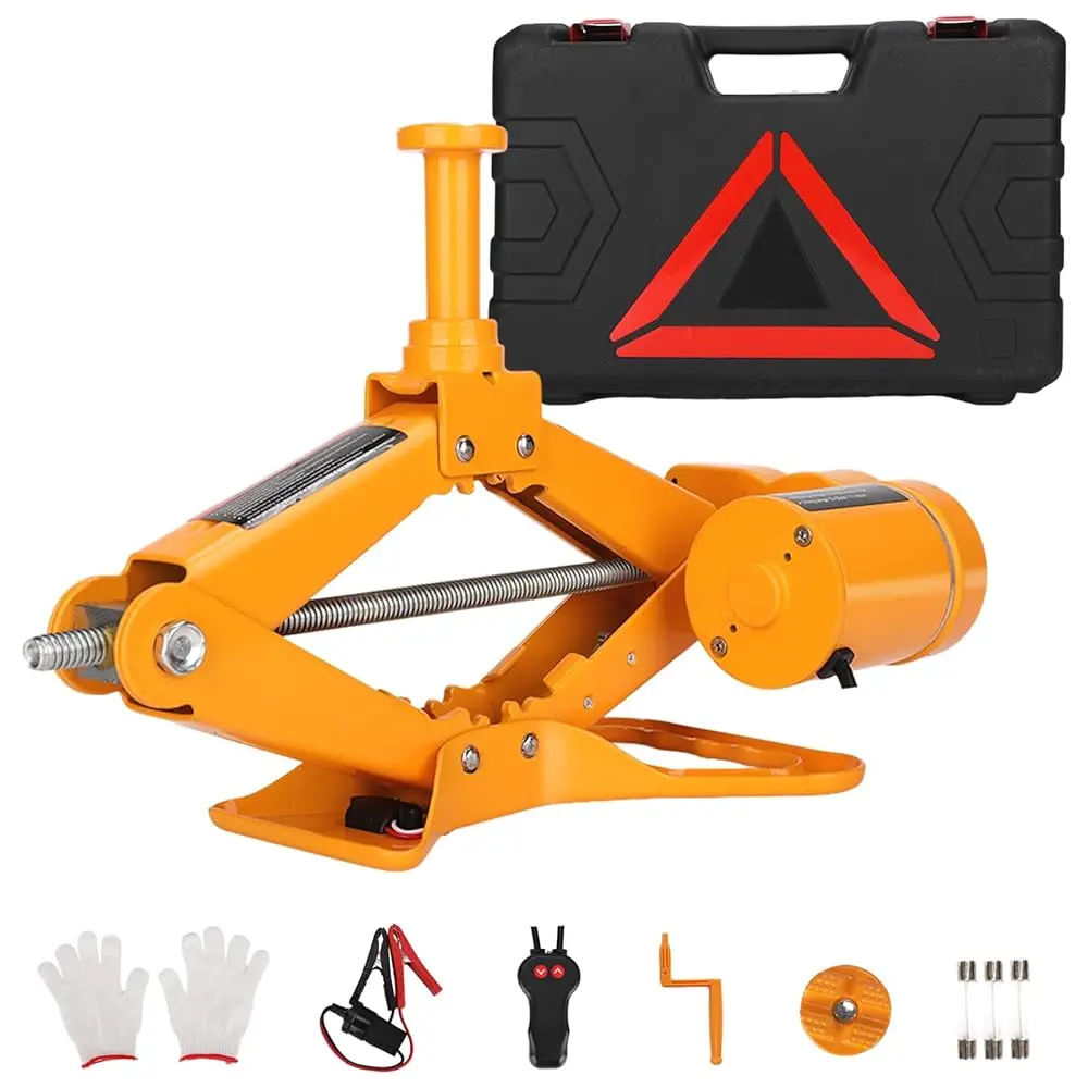 

Free ShippingFree ShippingElectric Scissor Car Jack Kit 2 Ton 12V Portable Auto Car Lift with 14.6 Inch Range for SUV Sedan Floo