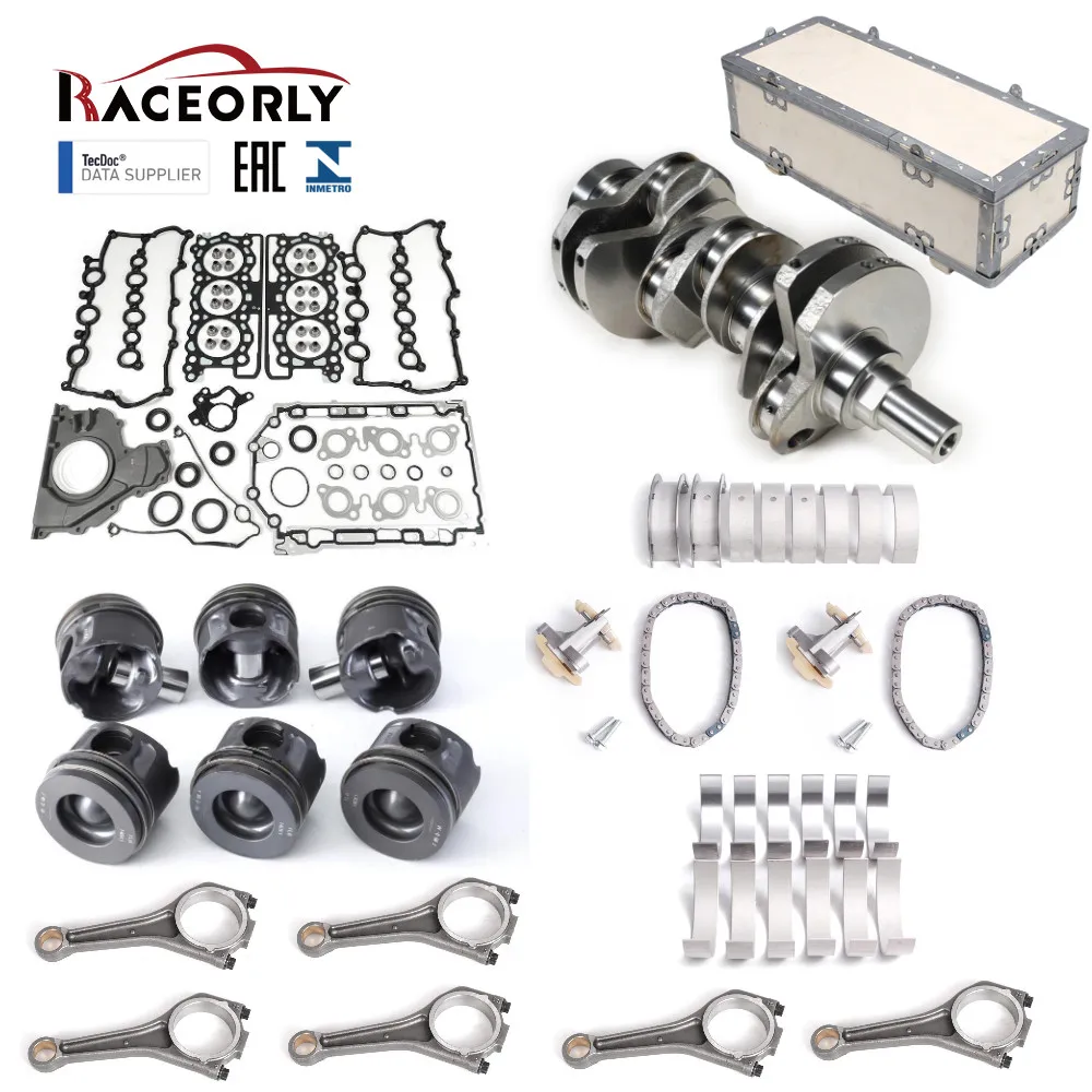 

RACEORLY Forged Crankshaft & Engine Rebuild Kit For LAND ROVER 3.0 TDV6 306DT