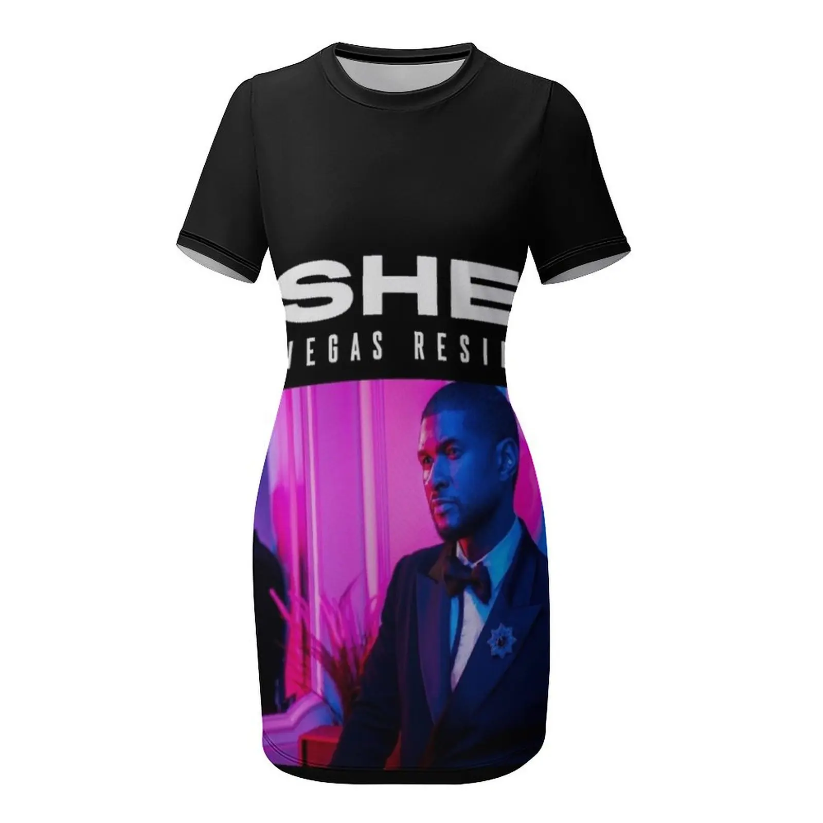 Poster Yasher the Vegas Residency Short Sleeved Dress Bride dresses prom clothes Female dress Dress