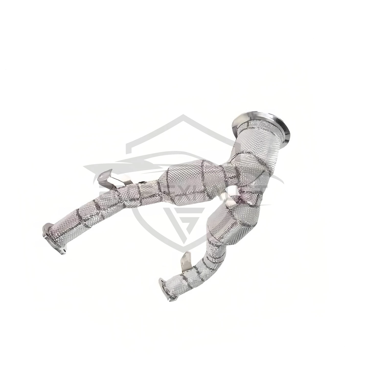 

Premium Stainless Steel Downpipe with Heat Shield for Audi A6 A7 C8 3.0T quattro B9.5 Enhanced Flow Performance