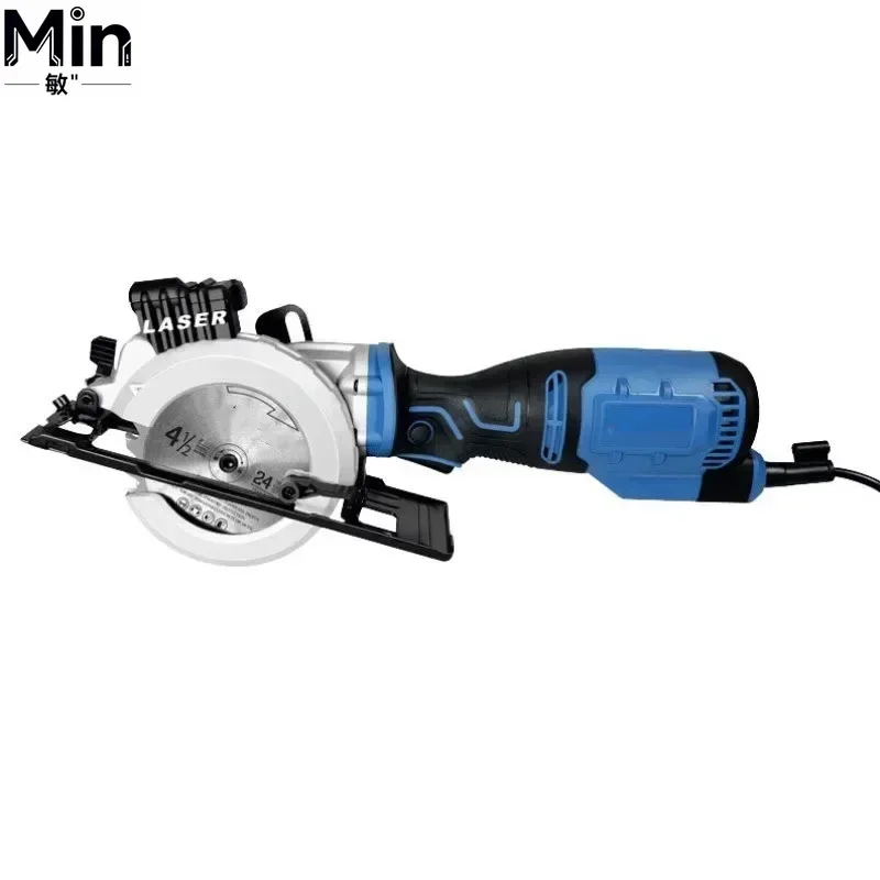 Portable Circular Saw 1200W Handheld Woodworking Disc Saw Adjustable Depth & Angle for Wood Cutting