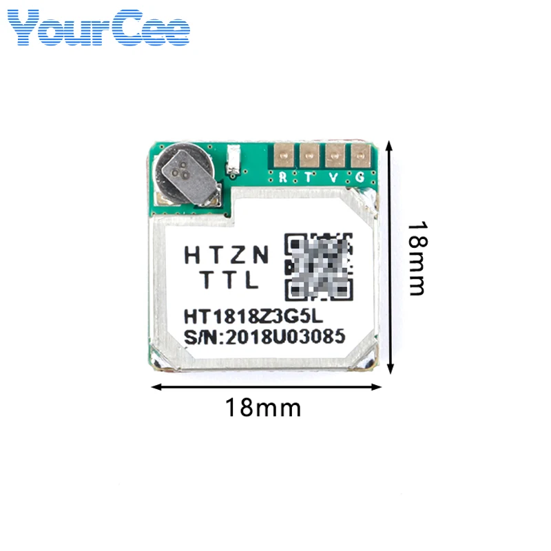 2pcs/1pc HT1818Z3G5L With Flash AT6558R GPS+BDS Beidou Position Module Satellite Timing Navigation for Car Monitoring