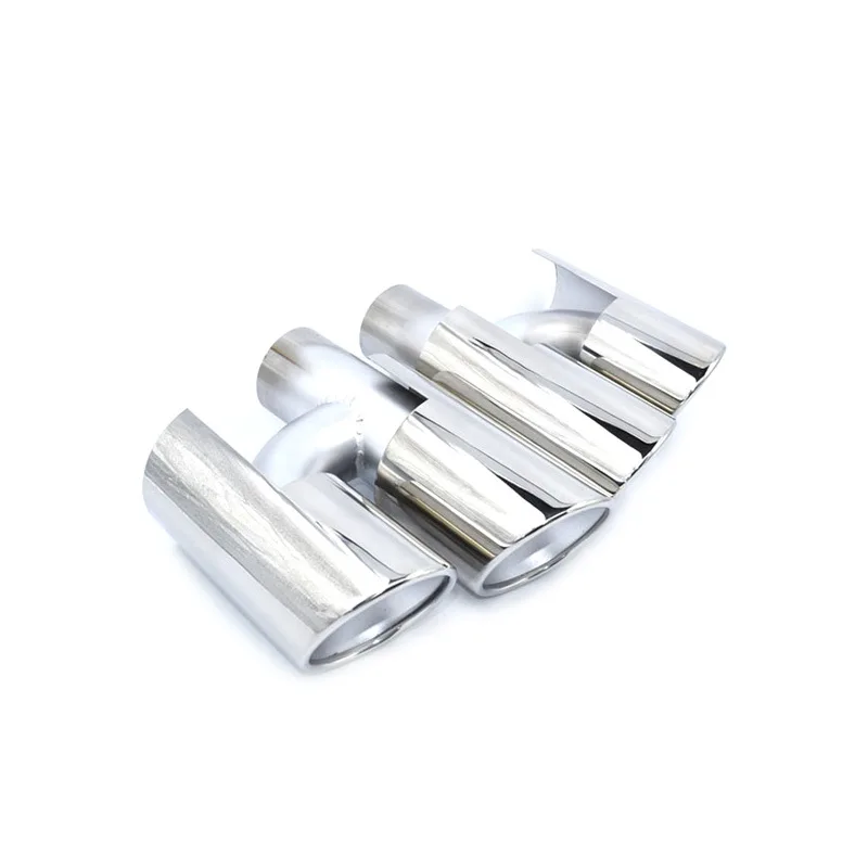 مناسبة لـ 09-13 بورش باراميلا باناميرا واحد من اثنين أربعة خارج الذيل الحلق تعديل ماسورة العادم الحلق الذيل