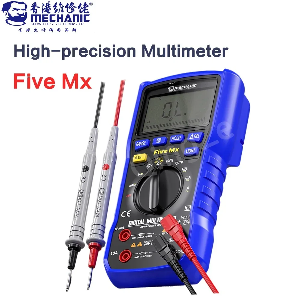 Multimetro digitale meccanico 2000-20000 conteggio opzionale tensione DC/AC capacità corrente Hz diodo Ohm Tester amperometro voltmetro