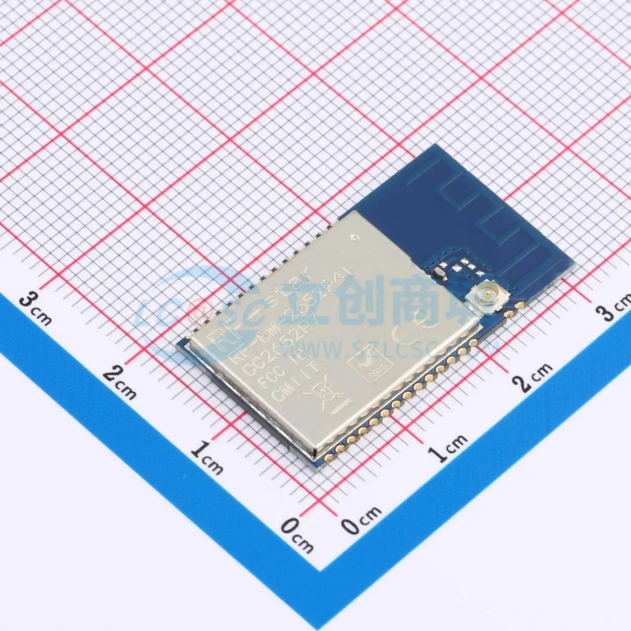 2pcs RF-BM-2652P4I SMD 20dBm onboard PCB antenna onboard ZigBee Wireless Module for Smart Home System