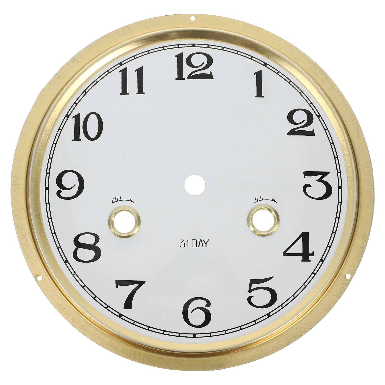 

Mechanical Dial for Diy Clocks For Living Room Round Diy Clock Kit Face Replacement Kit Insert Parts Clock Decor Home
