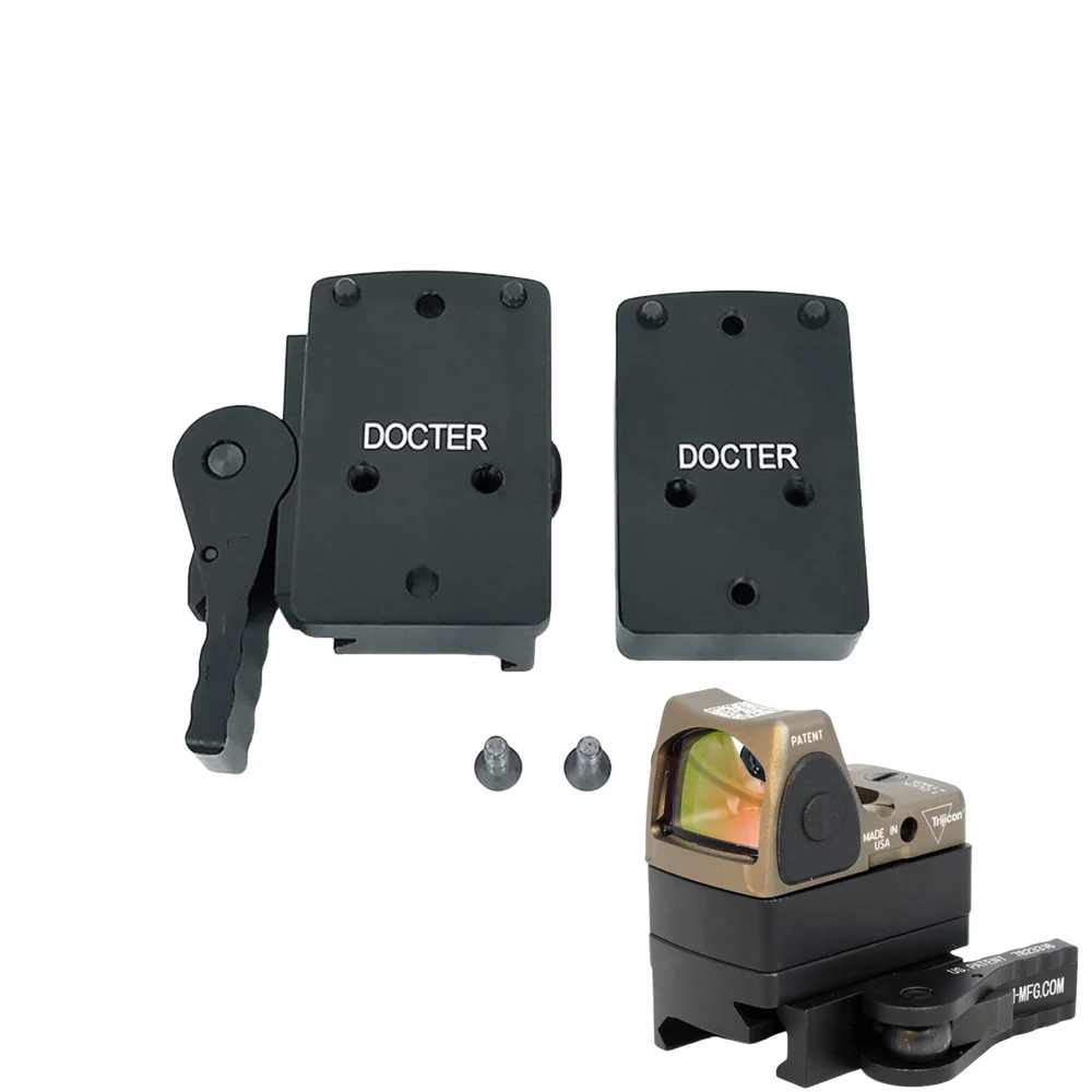 بصريات الصيد الناهض جبل RMR نطاق النقطة الحمراء التكتيكية منعكس البصر QD لوحة الارتفاع زيادة قاعدة سريعة قابلة للفصل