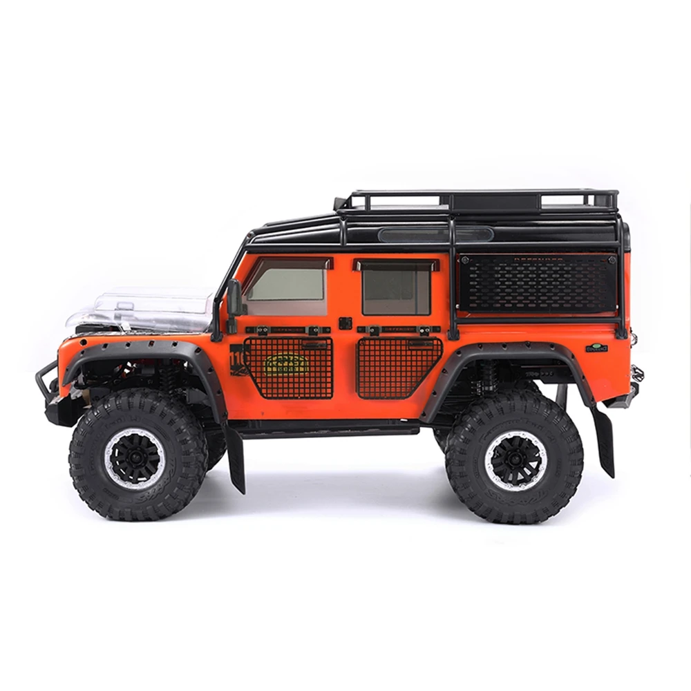 Metalowe gumowe przednie i tylne błotniki błotniki do Traxxas TRX4 Defender D110 1/10 RC Cawler części do ulepszenia samochodów