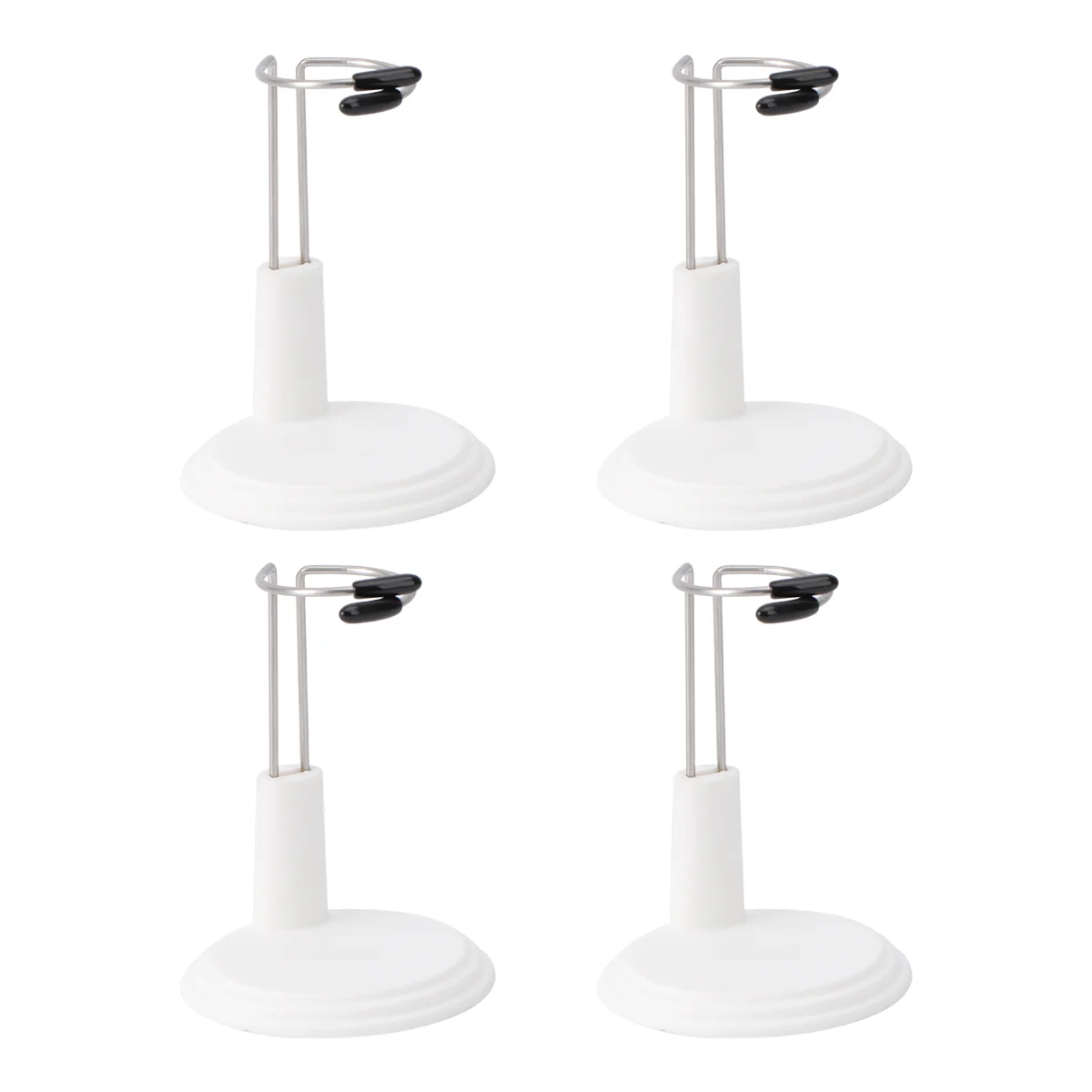 

4 Pcs Mini Display Holder Baby Creative Stand Plushies Accessories for Girls