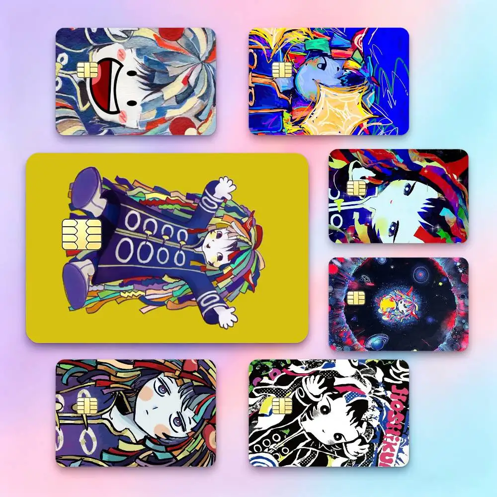 K-Kikuo Mascot H-Hoshi-kun  Credit Card HD Stickers Game Card Decal Small Chip Waterproof Sticker Gift