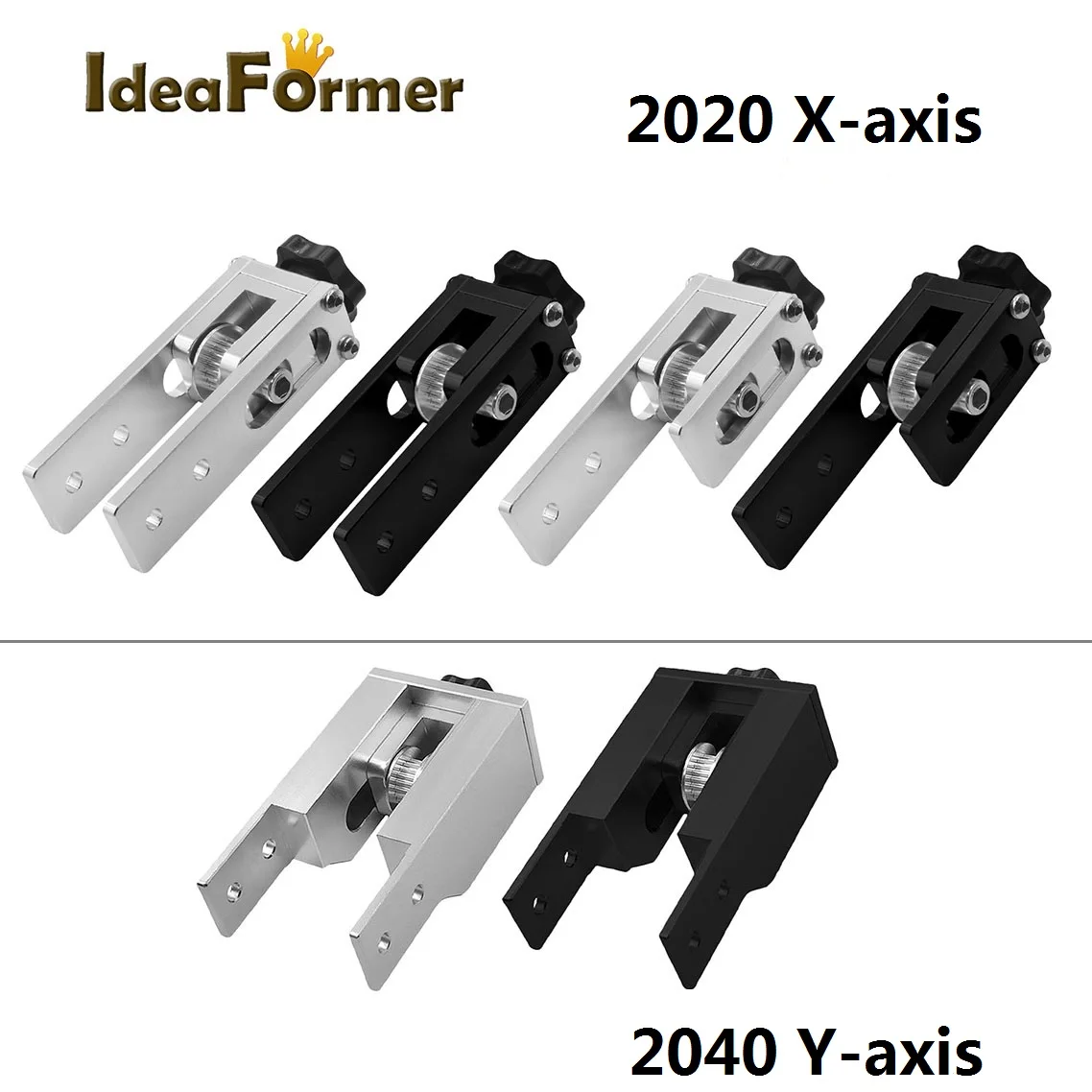 2020 X axis V-Slot 2040 Y axis Synchronous Belt Stretch Straighten Tensioner For Creality CR10 CR10S Ender-3 3D Printer Parts