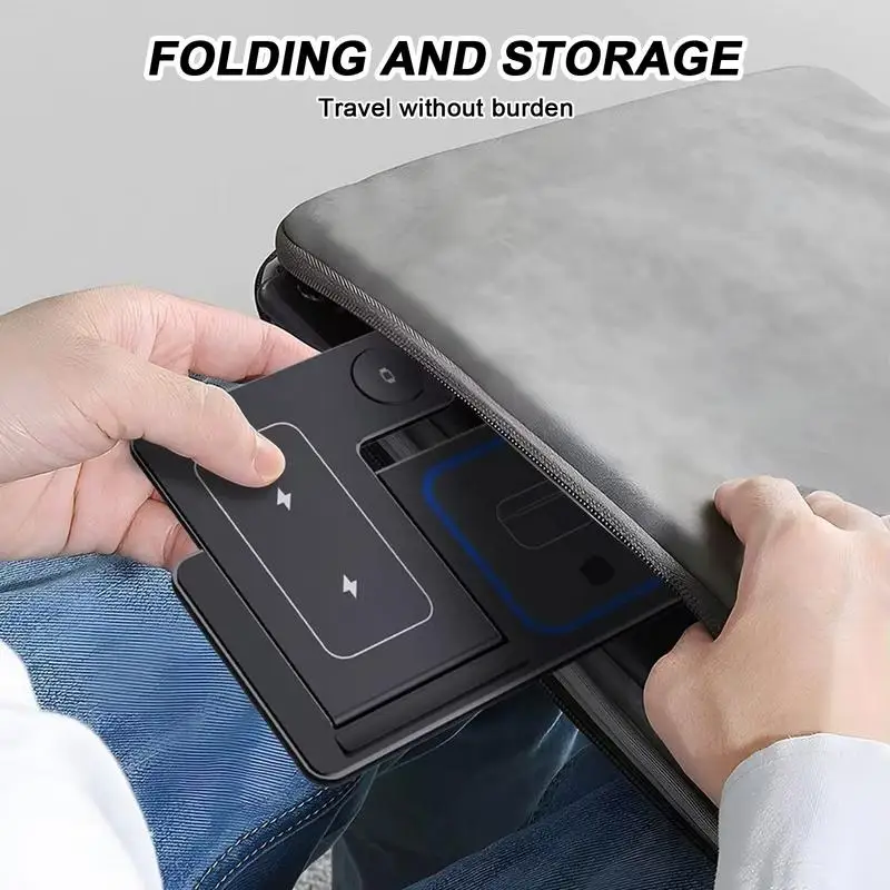 

Charging Station Wireless Charging Station For Devices 15w Foldable Stand Pad Dock For Supporting Multiple Devices Family Travel