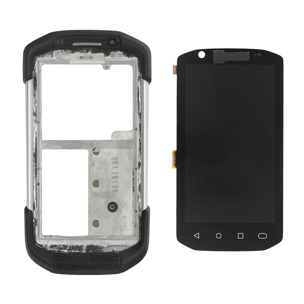 LCD Display Panel with Digitizer Touch Screen and front cover Replacement for ZEBRA TC70 TC75 TC70X TC75X