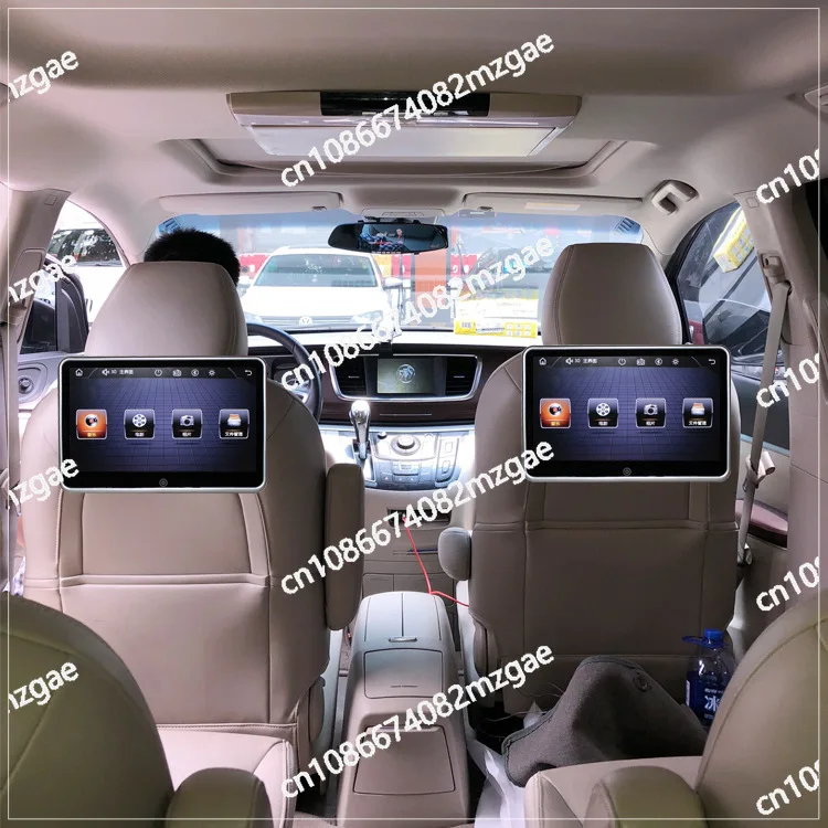10.1 inch car touch headrest screen display high definition LCD plug-in MP5 car rear entertainment system