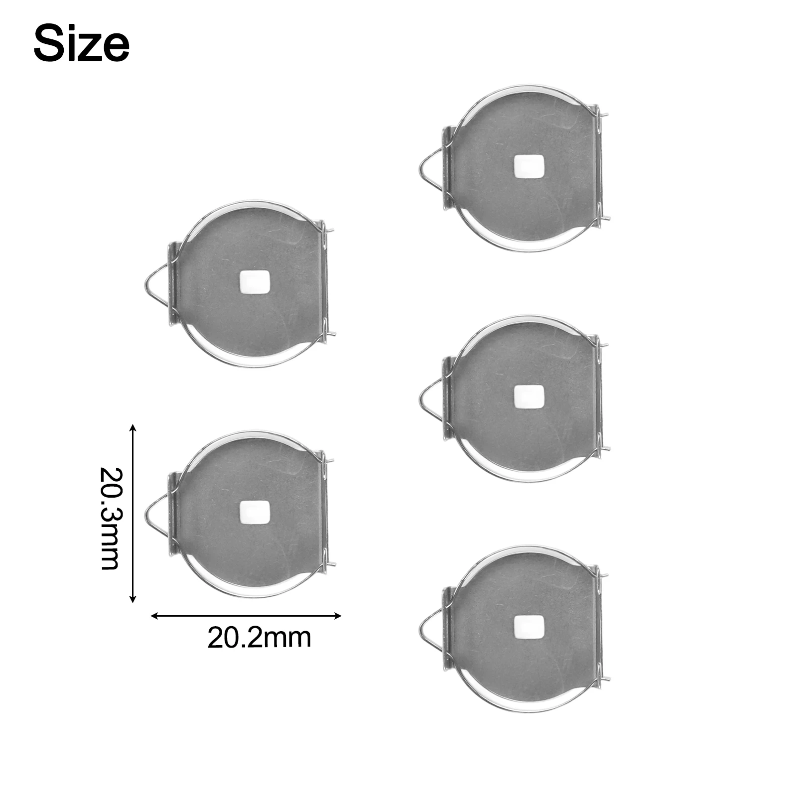 For-Bear King Zeus Second-generation For-Spinning Sound Spring Unloading Sound Fishing Wheel Stainless Steel Lure Wheel Parts