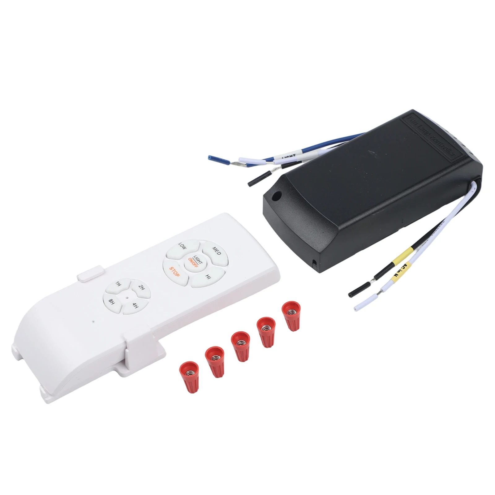 Wireless Smart Ceiling Fan Lamp Remote Control Controller Timing Switch 110V Bedroom Living Home Remote Control