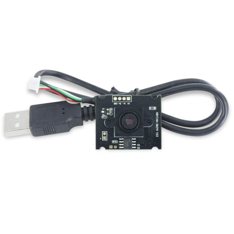 USB 1080P OV3660 Video Camera Module 3MP 64°/110° Adjustable Manual-focus Lens Monitoring Module Plug and Use Dropship