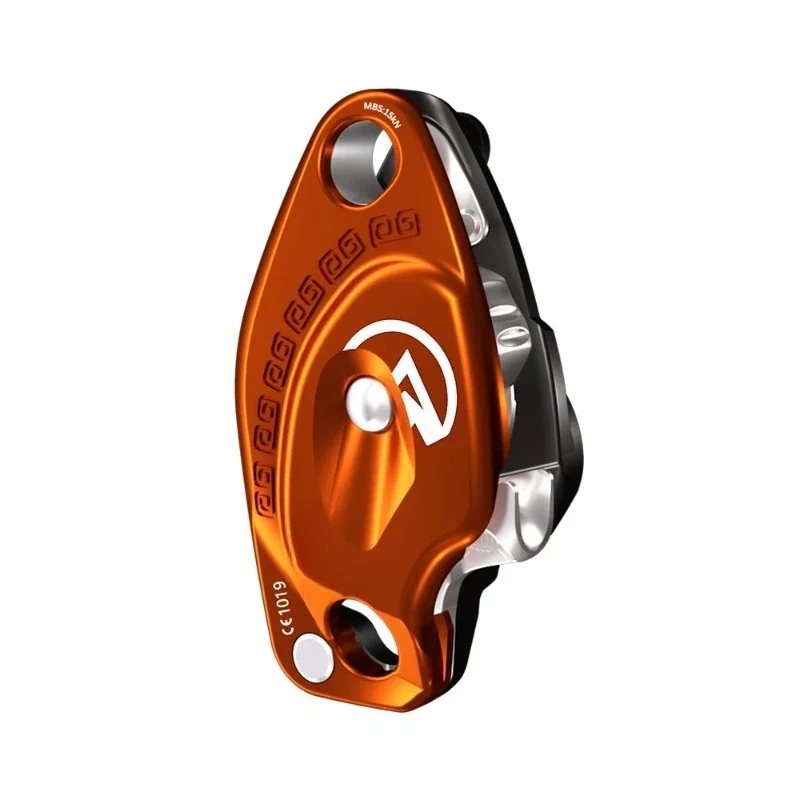 Double rope automatic descender safety rope self-locking device rock climbing rope protector high altitude fire protection
