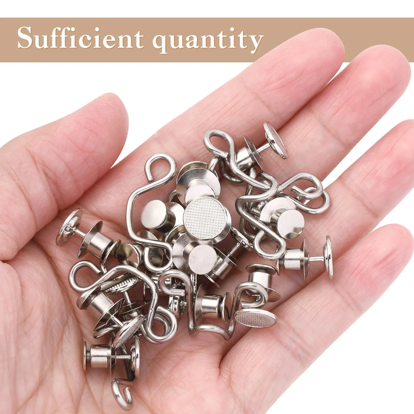 4 مجموعات رقيقة الخصر زر كليب على أبازيم الجينز تقليل السراويل الخصر مثاليا استبدال فوري الحجم العالمي S الحرف اليدوية #5