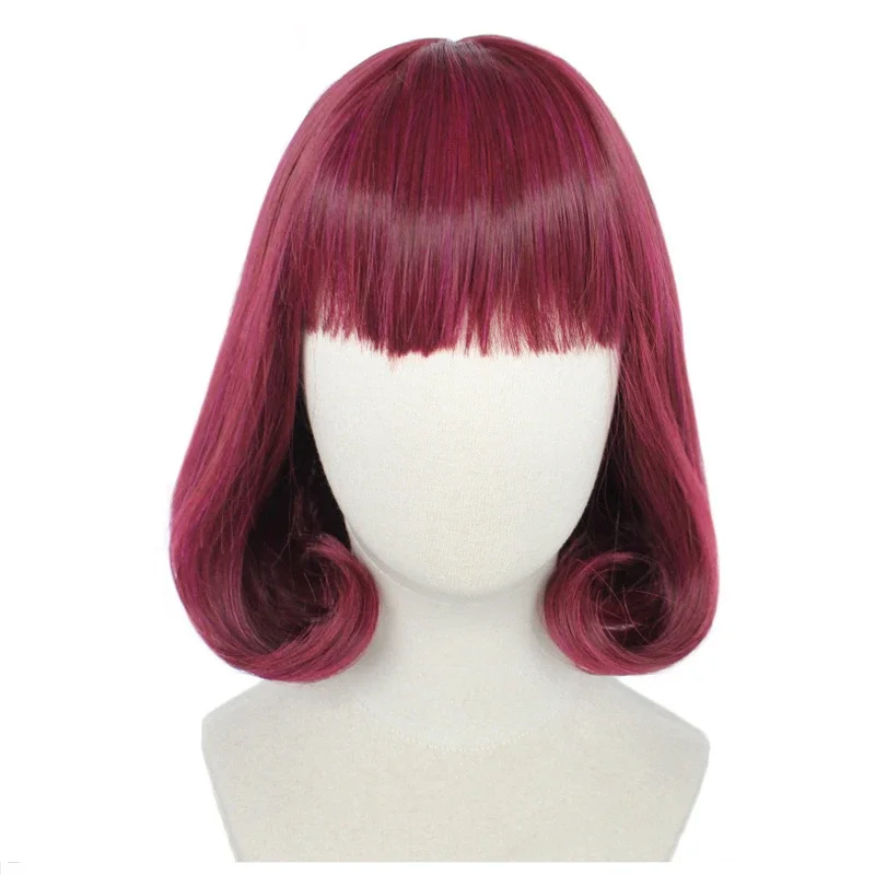 Anime Velma Cosplay Costume Movie Character Orange Blue Uniform Full Set Halloween  for Women Girls Party Costume Wig Role Play