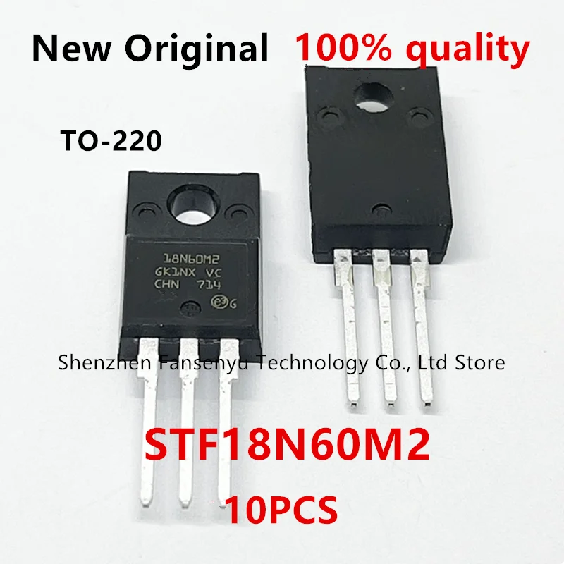 (10 pezzi)100% nuovo 18N60M2 STF18N60M2