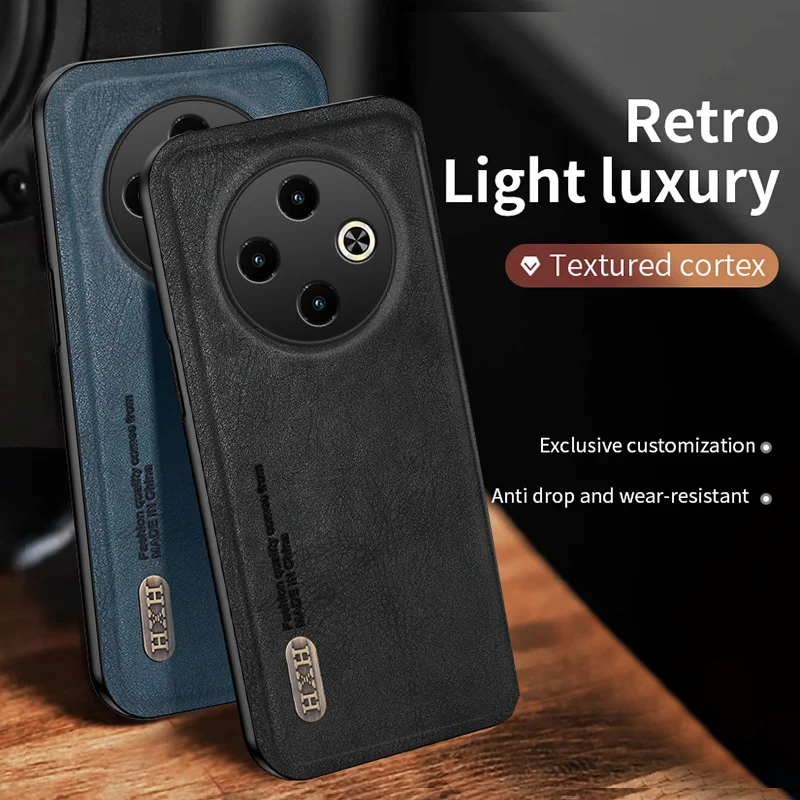 Back Leather Case for Tecno Spark 30C 4G Skin Feel Case Camera Lens Protection Cover for Tecno Spark 30C 4G Mobile Phone Fundas