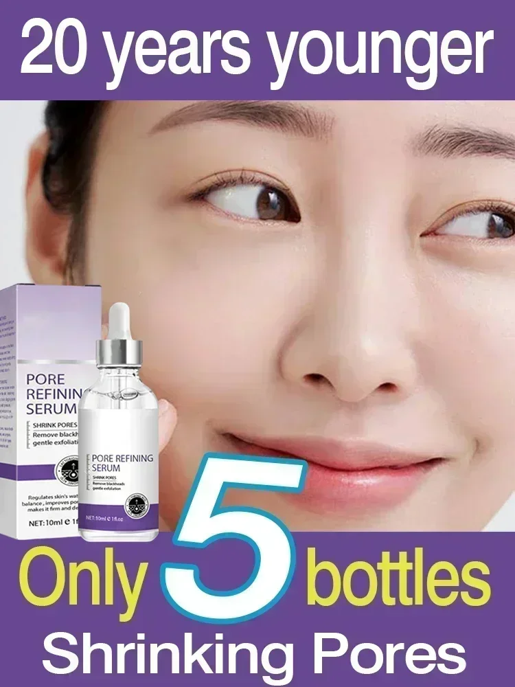 

Effective Pore Skin Care Serum Facial Essence for Shrinking Pores Relieving Dryness Moisturizing Oil Control Firming090437