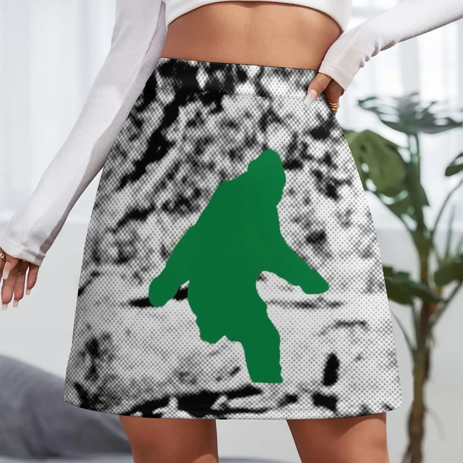 Bigfoot (Green) Mini Skirt night club women short skirts for women fairy core korean women's clothes Mini Skirt