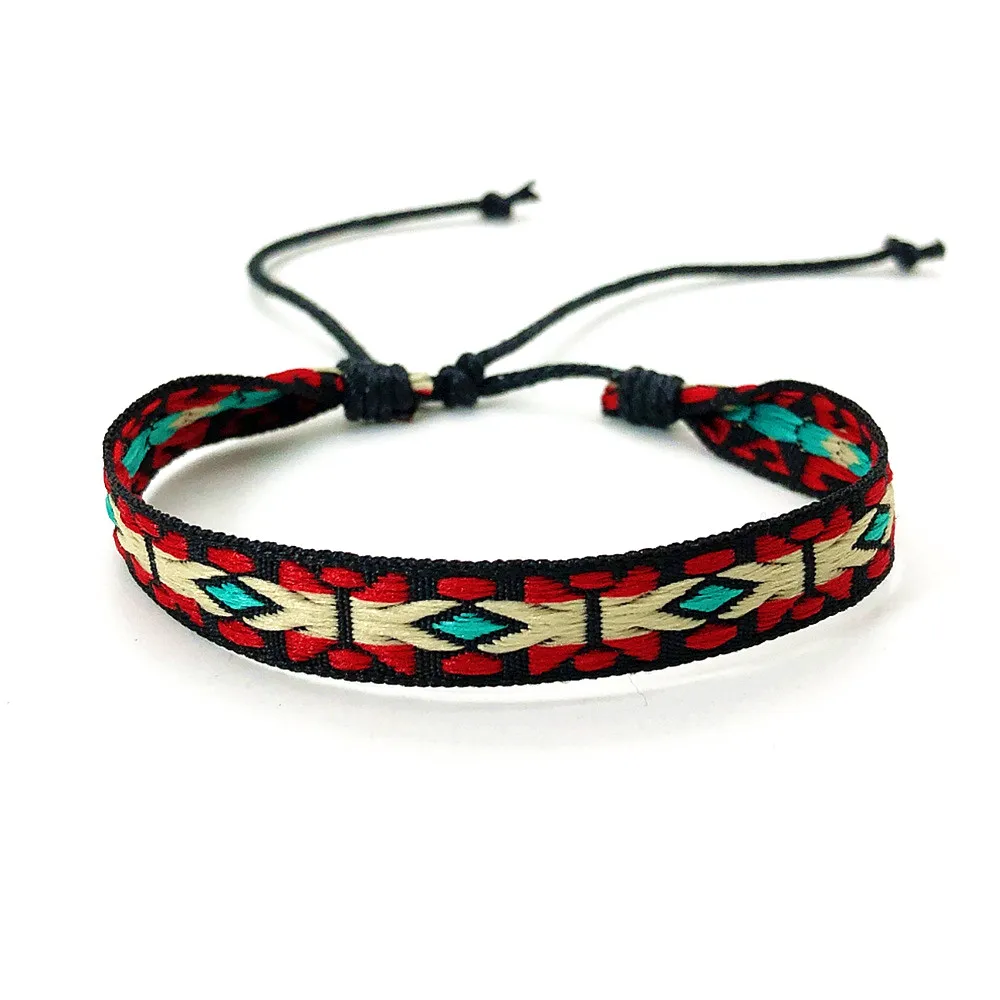 New arrival Boho Bohemia Weaved Man Bracelet for Women Ethnic Friendship Rope Wrap Bracelets &Bangles Jewelry Wholesale Dropship