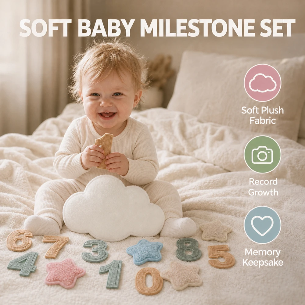 Colorful Cotton Baby Milestone - огляд і ціна Baby Nursery Age