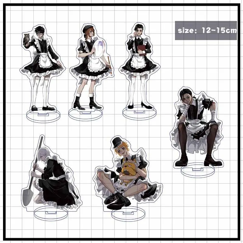 Anime Identity V Acrylic Stand Model Naib Subedar Martha Behamfil Cosplay Standing Model Plate Desk Display Ornament Props Gift