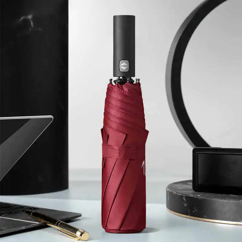 

Automatic Folding Umbrella, Dual-Use for Sunny and Rainy Days, UV Protection, Sunshade Umbrella