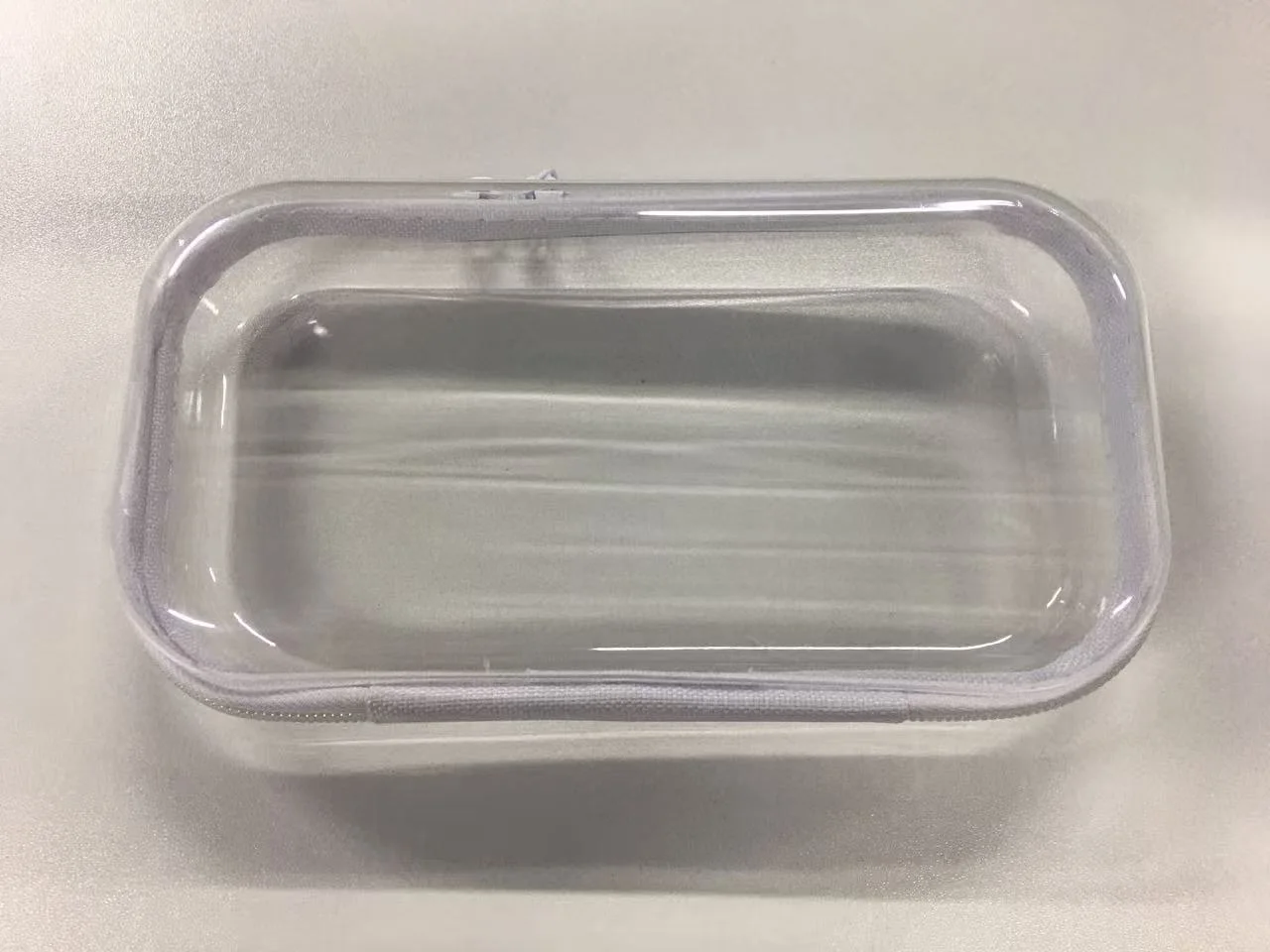 1 boîte de rangement rigide transparente avec fermeture à glissière - Organisateur de jeux de sociét