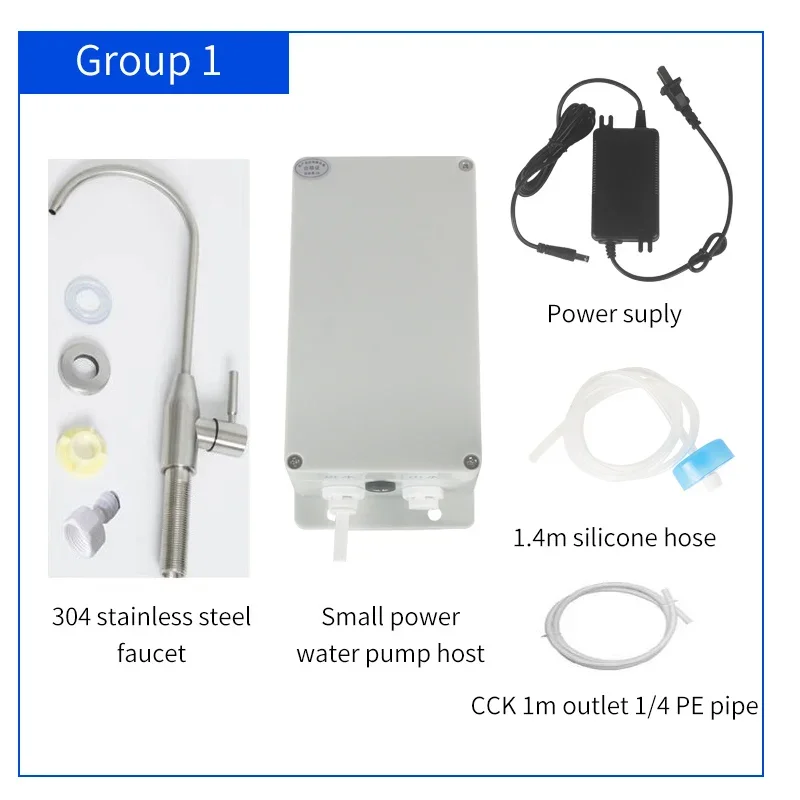 Galley Automatic Water Suction Pump Electric Water Pump Faucet 12V 1.5 L/ min Caravan Motorhome Boat Kitchen Water Pump