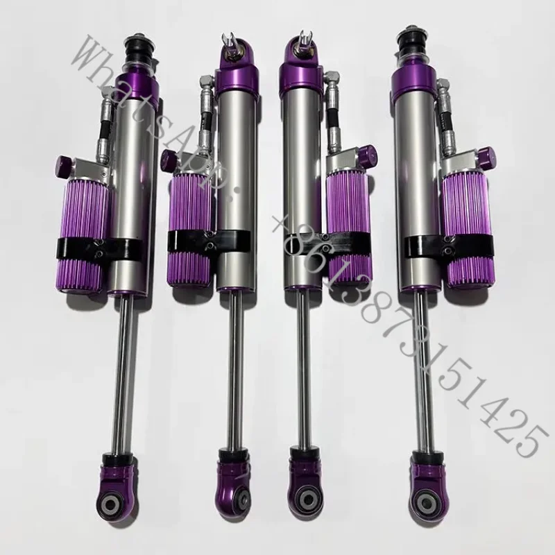 Suitable JK Purple 2 Inches 2.5 Inch Diameter Two-Way Adjustable Compression Rebound Shock Absorbers 12 Segment Compression