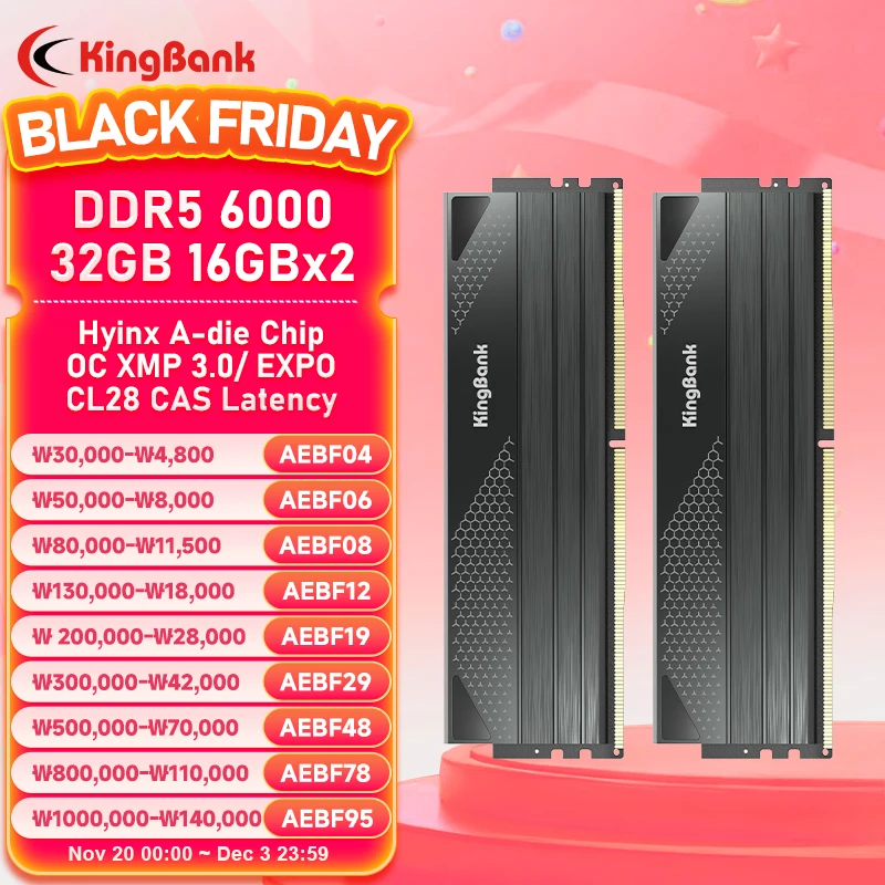 Review and Guide for the KingBank CL28 DDR5 32GB RAM (16GBx2