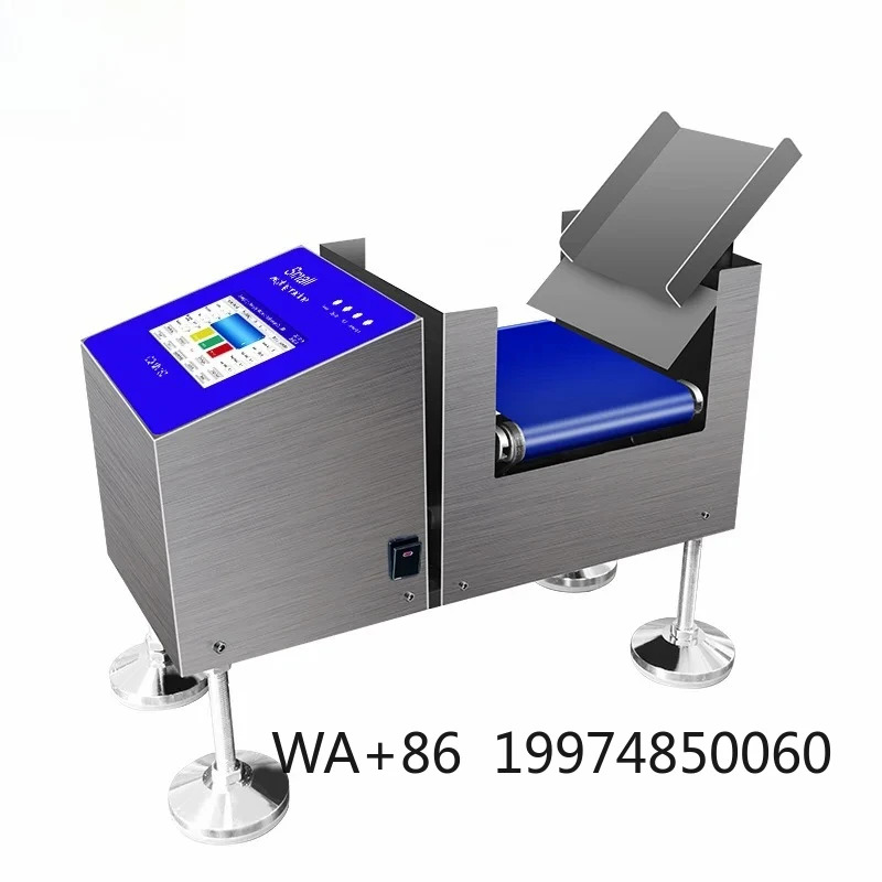 

China Belt Check Weight Machine Check Weigher with Rejector Touch Screen Check Weigher Checkweigher Type Checkweigher