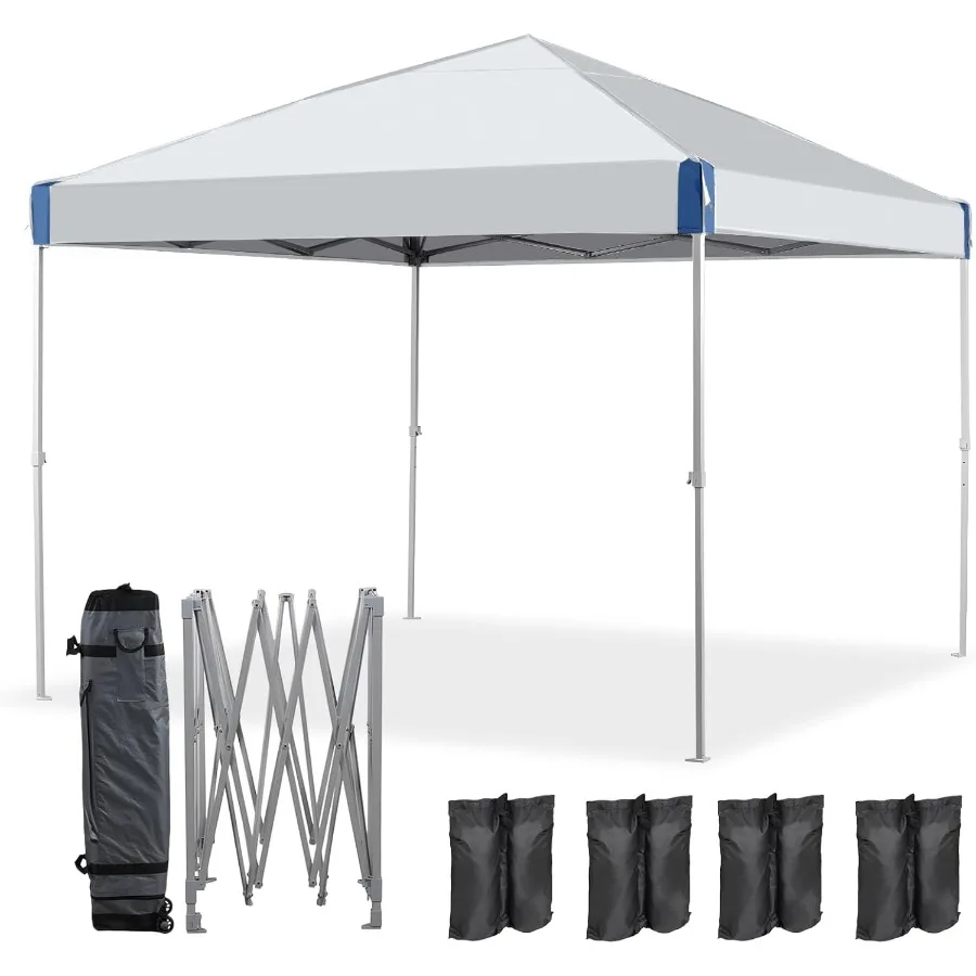 

Выдвижная палатка с навесом 12x12 футов и водонепроницаемой тканью Оксфорд 210D обеспечивает мгновенную тени и портативную защиту для улицы