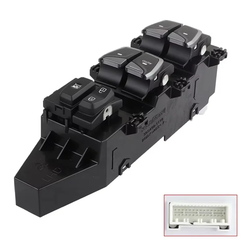 

Efficient Car 935702W020 93570-2W020 Power Window Switch For Hyundai Santa Fe 2013-2015 Door Lock Lift Control LHD